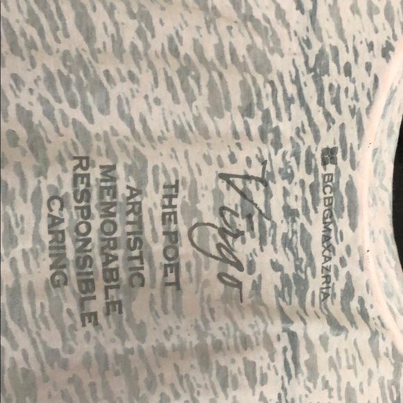 BCBG Max Azria Virgo tee, size Small - Picture 5 of 5